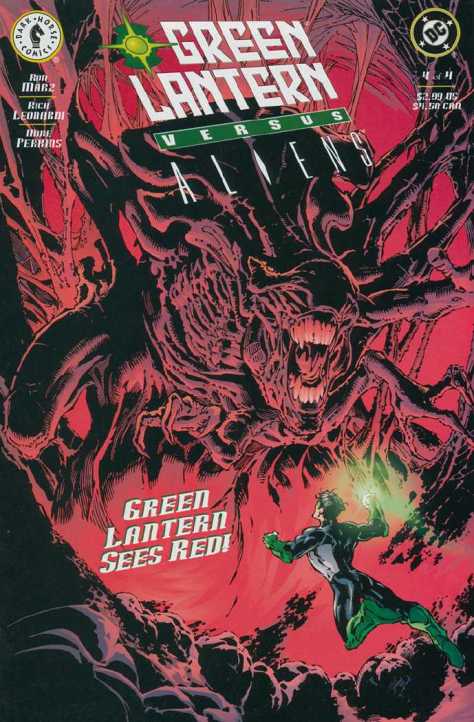 Green Lantern vs Alien